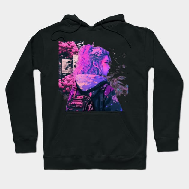 Vaporwave Hoodie by JayD World